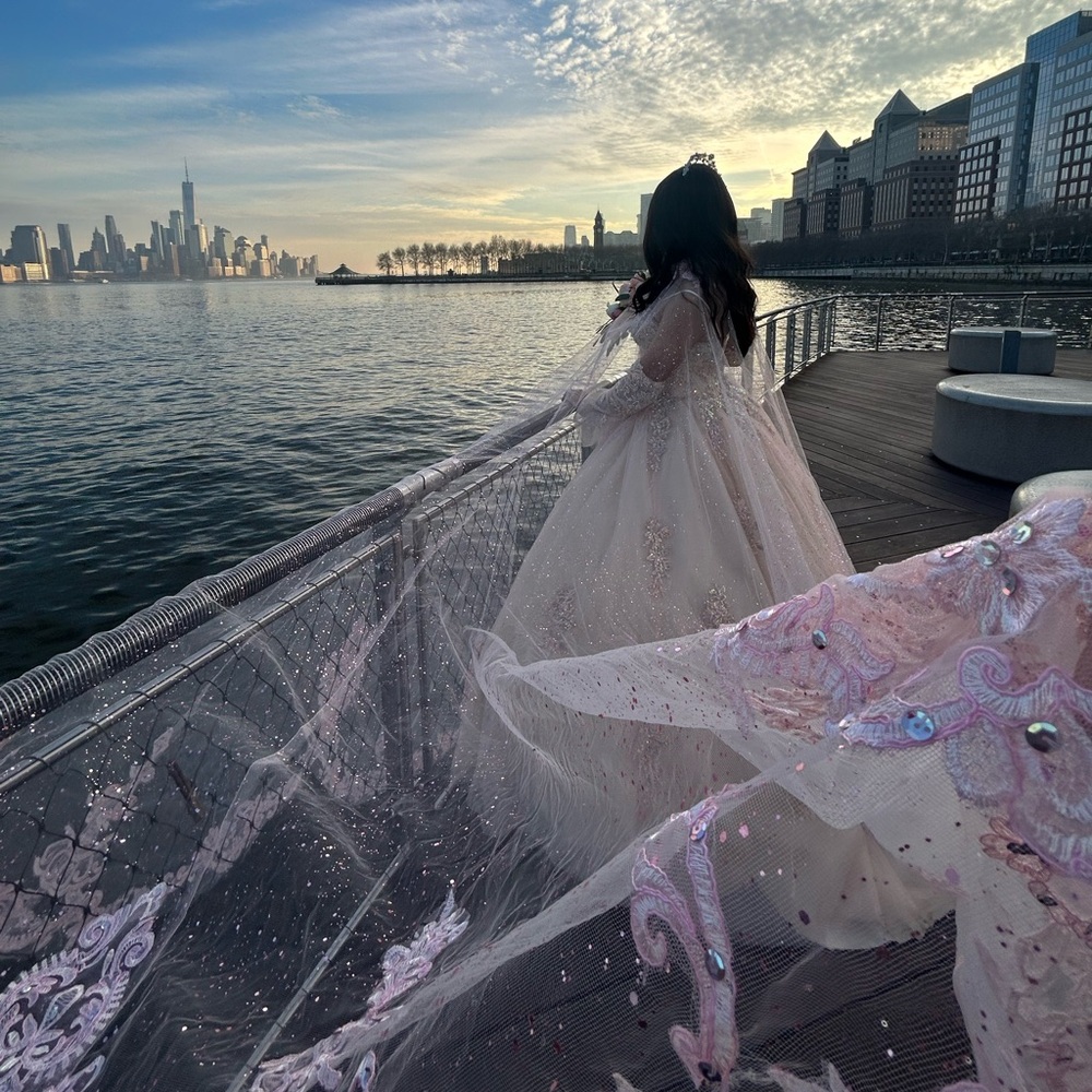 Quinceañera Dress Blush Champagne